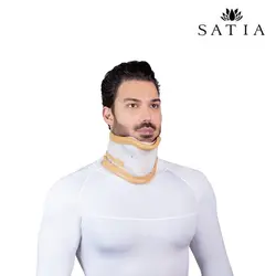 گردن بند طبی سخت چانه دارRigid cervical collar with chin