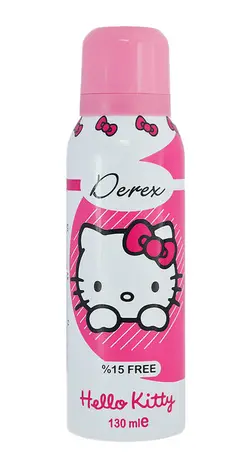 Derex دئودرانت کودک ضدحساسیت 130میل هلو کیتی (0065)
