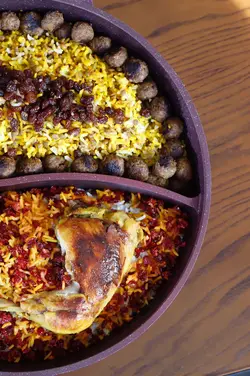 ماهیتابه سایز ۳۲ دوقسمتی هادسون