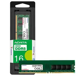 رم ای دیتا مدل U-DIMM 5600 16GB DDR5 ADATA با گارانتی آونگ