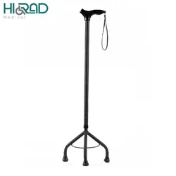 عصا سه پایه فلزی T32 مشکی ماسه ای دسته PVC برند TESSY