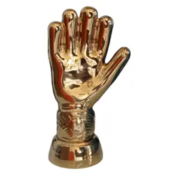 تندیس دستکش طلا