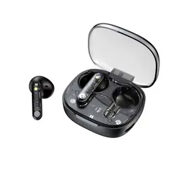 هندزفری بلوتوث شفاف پرو گرین Green Transparent Pro Wireless Earbuds