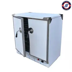 گرم نگهدارنده غذا 60 نفره 2 درب برقی گازی