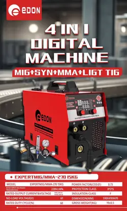 دستگاه جوش CO2 چهار کاره ادون مدل MIG/MMA270