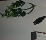 تصفیه هوای USB مدل بوته ای قابل استفاده با شارژر و پاوربانک و لپ تاپ
