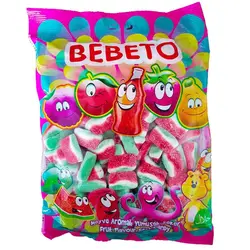 پاستیل ببتو مدل ساده هندوانه بسته یک کیلویی Bebeto
