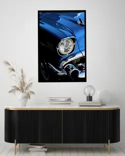 تابلو عکس ماشین قدیمی mg1077، خریدبالای 198900تومان*ارسال رایگان است*