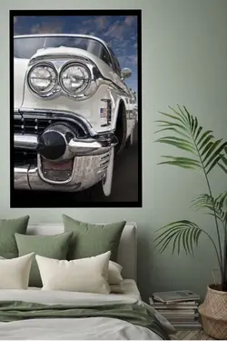 تابلو عکس ماشین قدیمی mg1074، خریدبالای 198900تومان*ارسال رایگان است*