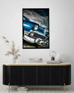 تابلو عکس ماشین قدیمی mg1076، خریدبالای 198900تومان*ارسال رایگان است*