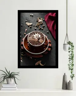 تابلو کافی شاپ قهوه mg1806،به خریدبالای 198900تومان*ارسال رایگان است*