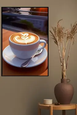 تابلو کافی شاپ قهوه mg2035 ،به خریدبالای 198900تومان*ارسال رایگان است*
