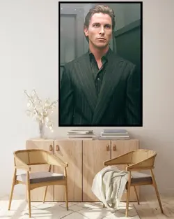 تابلو بازیگر کریستین بیل mg2183 ،به خریدبالای 198900تومان*ارسال رایگان است*