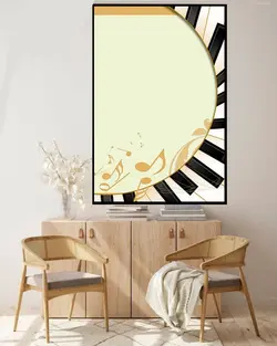 تابلو نت موسیقی و پیانو mg2431 ،به خریدبالای ۲۴۹۹۰۰ تومان*ارسال رایگان است*