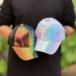 کلاه بیسبالی پولکی