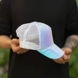 کلاه بیسبالی پولکی