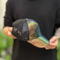 کلاه بیسبالی پولکی