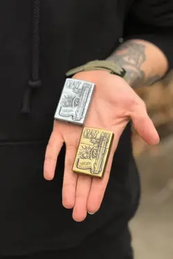 فندک طرح زیپو تفنگ