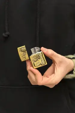 فندک طرح زیپو تفنگ