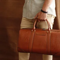 ساک سفری چرم بارثاوا مدل 1110