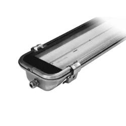 چراغ صنعتی ضد گرد و غبار 36*2 وات  فلوروسنت گلنور مدل آتلانتیس M