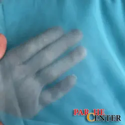 پارچه (عمده) تور مژگان آبی فیروزه ای عرض 3 متر (از 10 متر…)