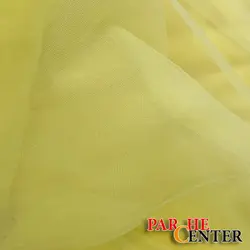 پارچه تور زرد عرض 3 متر