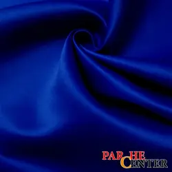 پارچه ساتن آبی کاربنی کد 8