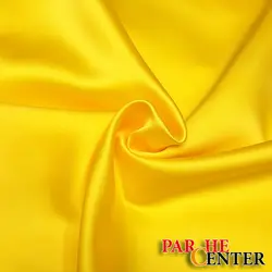 پارچه ساتن زرد کد 13