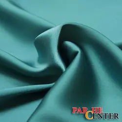 پارچه ساتن سبزآبی کد3