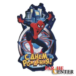 استیکر اتویی لباس مدل مرد عنکبوتی