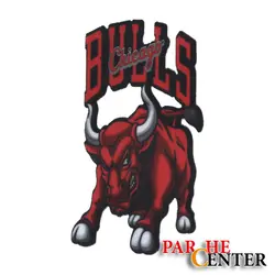 استیکر اتویی لباس مدل گاو خشمگین