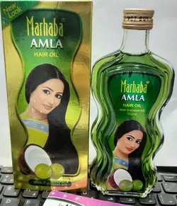 روغن مو املا مرحبا با عصاره نارگیل هندی اصلی 160 میل