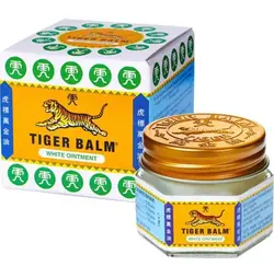 ویکس تایگر بالم سفید برای سر درد ، خارش و گرفتگی بینی ، نیش زدگی حشرات و نفخ شکم ... اصل هندی