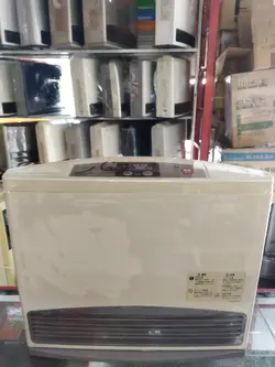بخاری گازی برقی ژاپنی قدرت 5800صفحه تخت مارک توکیو گاز