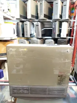 بخاری گازی برقی ژاپنی قدرت 4500صفحه شیشه ای دارای یون ساز
