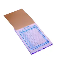 فاکتور فروش مدل کاربن‌دار سایز A6Sales invoice of A6 size carbon model
