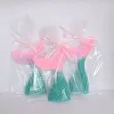 صابون گیلیسیرینه و معطر دم پری دریایی (وزن ۱۰ گرم ارتفاع ۷سانت)