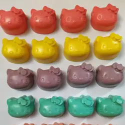 صابون کیتی رنگیی معطر و گلیسیرینه