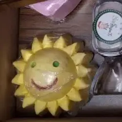 صابون خورشیدی کودک گلیسیرینه و دستساز(مناسب گیفت وزن ۲۵گرم))