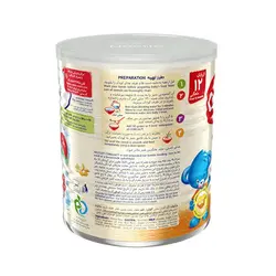 سرلاک چندغله چندمیوه به همراه شیر نستله از 12 ماهگی 400 گرم