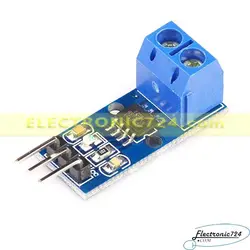 مشخصات، قیمت و خرید ماژول اندازه گيری جريان 30 آمپر ACS712-30A