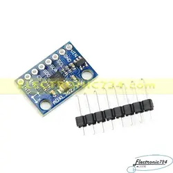 مشخصات و خرید ماژول شتاب سنج دیجیتال ADXL362 GY-362