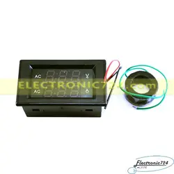 خرید ولت متر آمپرمتر AC 500V 50A