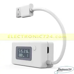 خرید ولتمتر - آمپرمتر USB سیم دار KCX-017