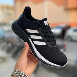 کفش مردانه ادیداس دورامو اس ال مشکی سفید adidas Duramo sl