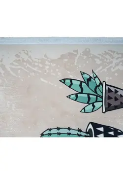 فرش آشپزخانه گلدان کاکتوس کد101491