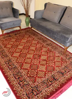 گلیم فرش عشایری کد 8024 لاکی