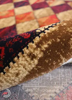 گلیم فرش عشایری کد 8000 بژ