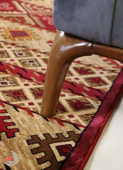 گلیم فرش عشایری کد 8001 لاکی